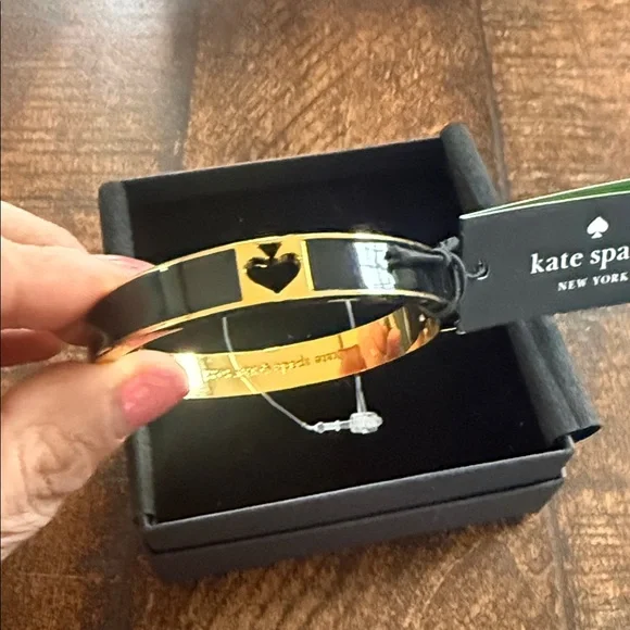 Kate Spade Shiny Gold Bangle - Picture 2 of 3